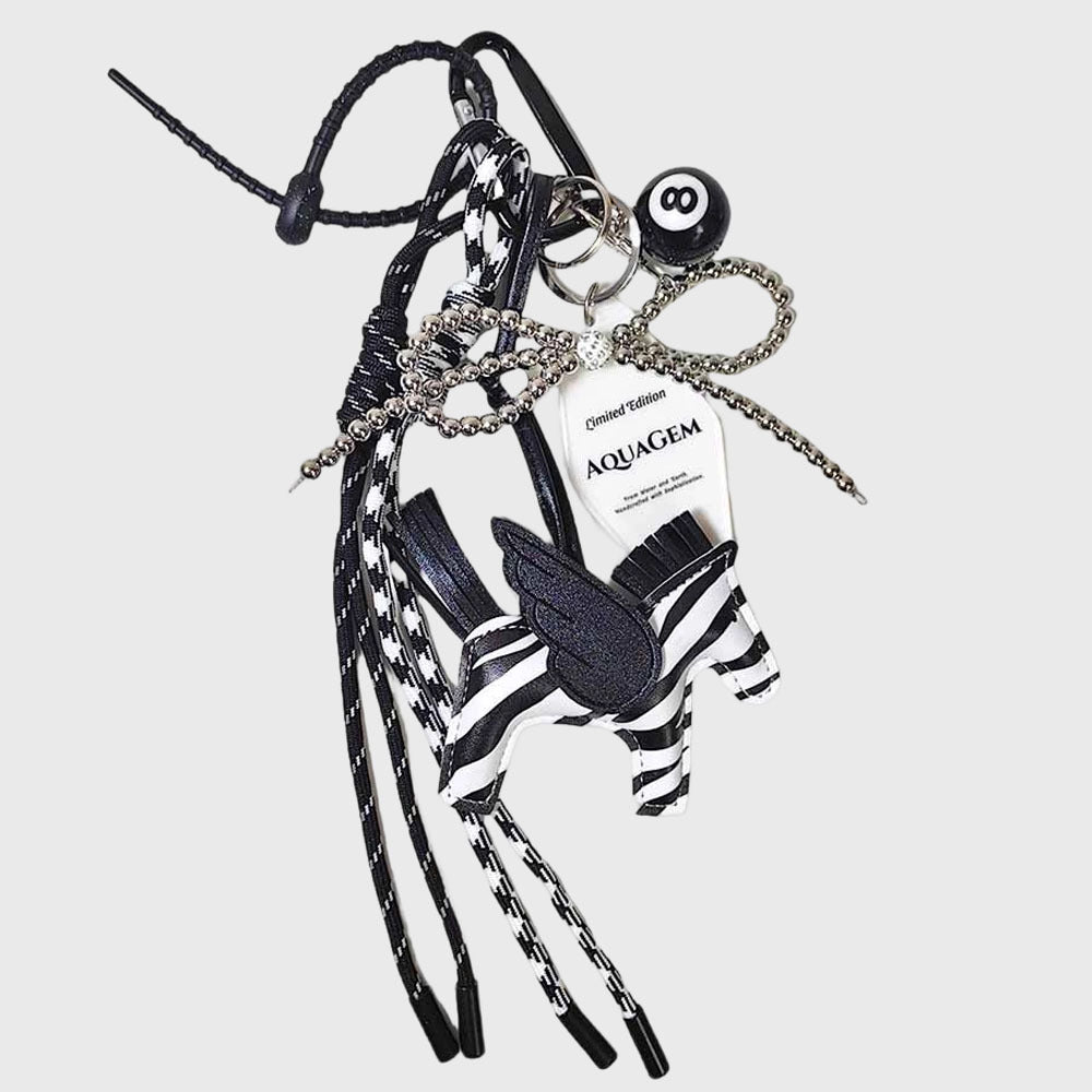 The Flying Zebra Charm